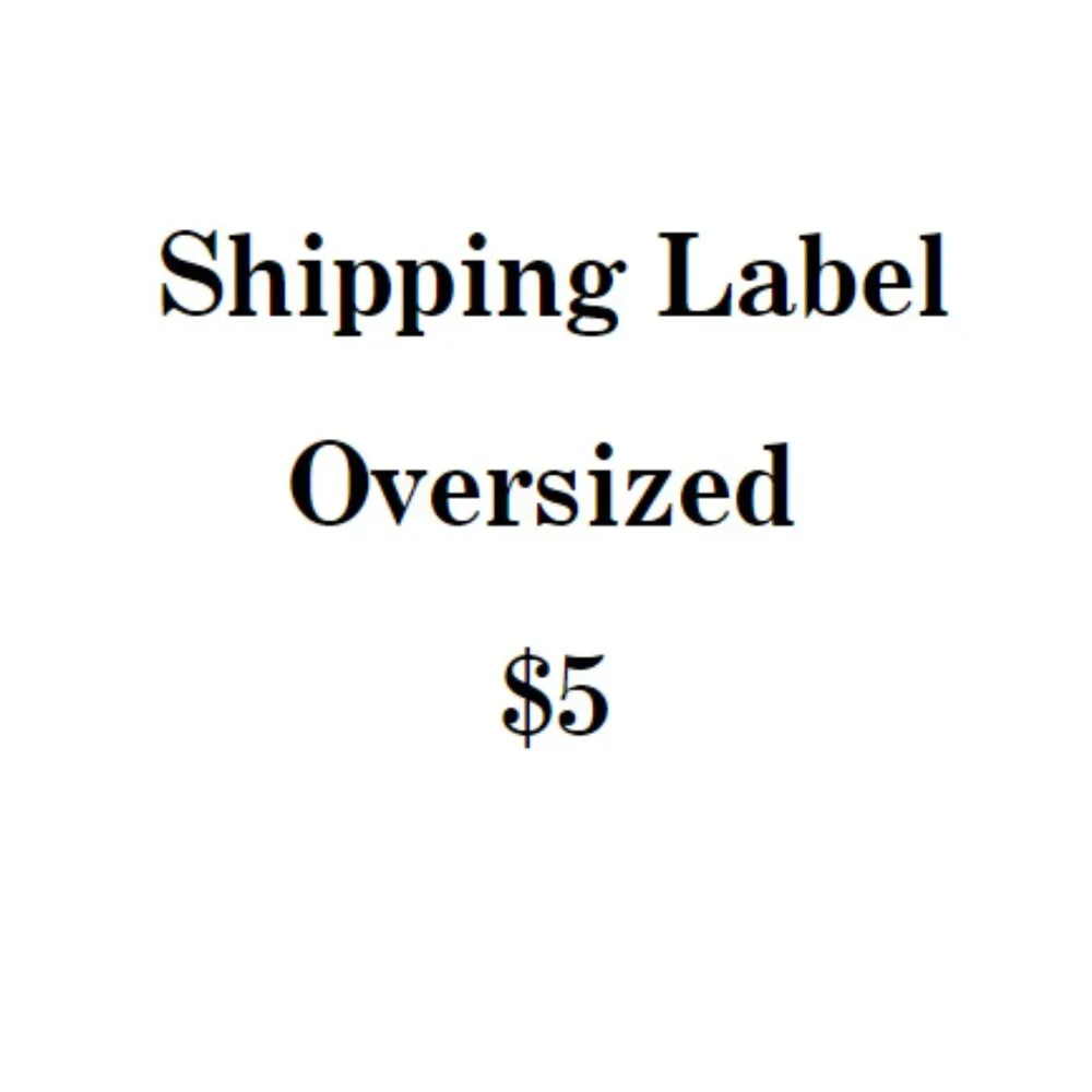 Shipping Label - Picture 1 of 1